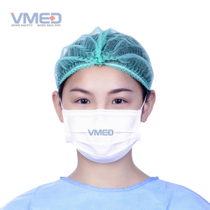 Wit gezichtsmasker voor chirurgisch laboratorium