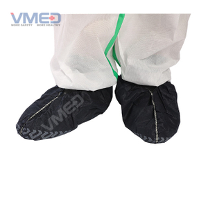 Wegwerp SPP niet-geweven volledig elastische schoenovertrek met bedrukte onderkant
