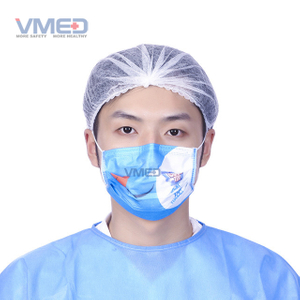 Wegwerp bedrukt chirurgisch beschermend gezichtsmasker
